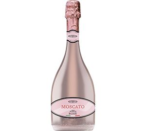 Caldirola vino rosado espumoso moscato de Italia 