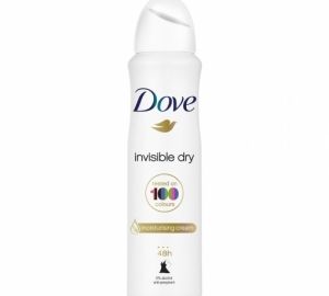 Desodorante en spary invisible dry anti-transpirante 48h. Dove 250 ml.