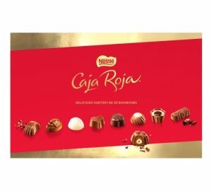 Bombones surtidos de chocolate Nestlé Caja Roja 800 g.
