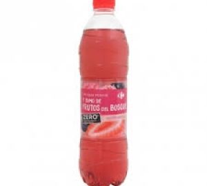 Agua Mineral con Zumo de Frutos Rojos Zero Carrefour 1,5 L.