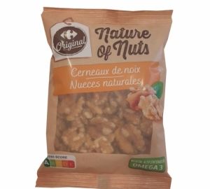 Nueces sin cáscara Carrefour 200 g.