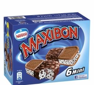 Sandwich Maxibon Cookie Nestlé 4 ud.