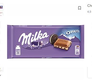 Chocolate con leche relleno oreo milka 100g