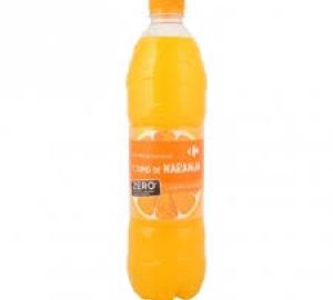 Agua Mineral con Zumo de Naranja Zero Carrefour 1,5 L.