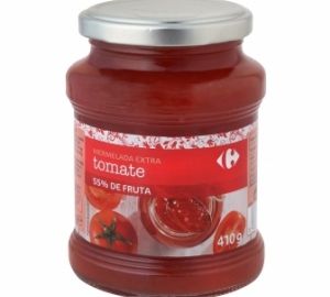 Mermelada Tomate Categoría Extra Carrefour S. Gluten 410 G