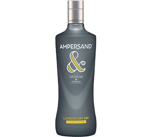 Ampersand ginebra dry premium con cítricos