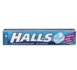 Caramelos halls eucalipto mentolado