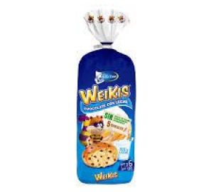 Weikis Chocolate con Leche La Bella Easo Bolsa 240 Gr.