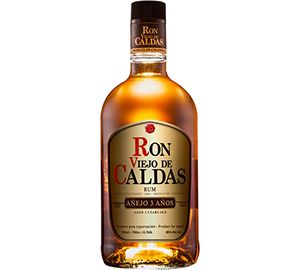 Viejo de Caldas ron añejo 3 años tradicional de Colombia