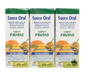 Suero Oral 3x200ml Sabor Fruta