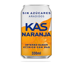 Kas naranja sin azúcar bote 330ml