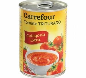 Tomate Triturado Carrefour Lata De 390 Gr.