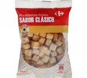 Picatostes Fritos Sabor Clásico Carrefour 75 Gr.