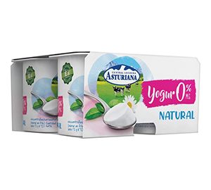 Asturiana Yogur Natural Desnatado