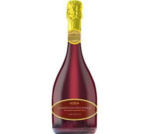 Caldirola vino rosado Lambrusco dell'Emina Italia