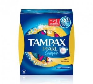 Tampax Compak Pearl Regular tampones
