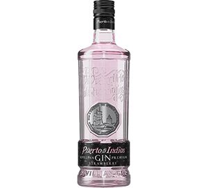 Puerto de Indias - Ginebra premium con fresa