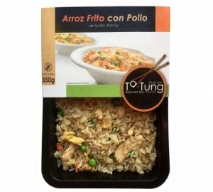 Arroz frito con pollo Ta-Tung 350 g.