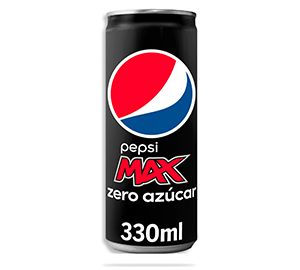 Pepsi max zero bote 330 ml