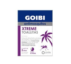 Goibi Xtreme Antimosquitos Tropical Toallitas Repelente 16 Toallitas