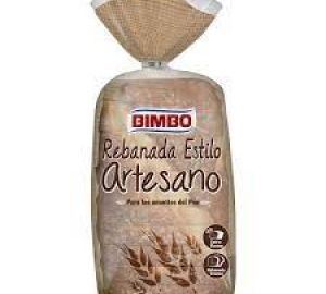 Pan de Molde Artesano Bimbo Bolsa 550 Gr.