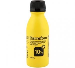 Povidona iodada 10% Carrefour 125 ml.