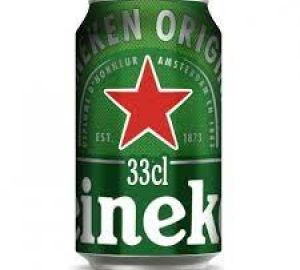 Cerveza Heineken Lata 33 Cl.