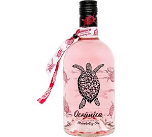 Oceánica ginebra fresa artesana de Galicia