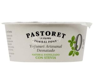 Yogur Desnatado Natural Pastoret 125 Gr.