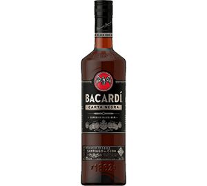 Bacardi Carta Negra ron negro superior 3 años