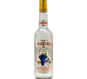 El marrubio aguardiente de orujo