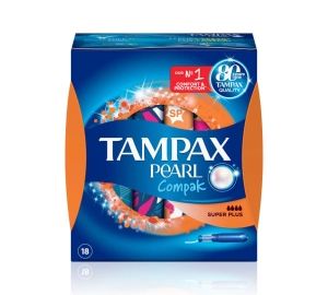 Tampax Compak Pearl Super Plus tampones