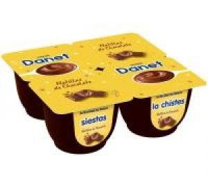 Natillas Chocolate Danone Danet Pack 4x120 Gr.