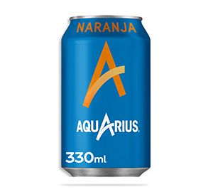 Aquarius naranja bote 330ml