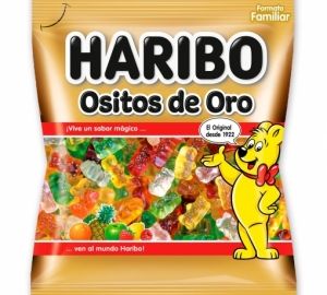 Caramelos de goma Ositos de Oro Haribo 275 g.