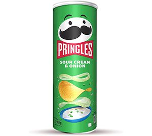 Pringles crema agria y cebolla 165g